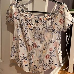 Kendall and Kylie off the shoulder short sleeve